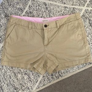 Khaki shorts